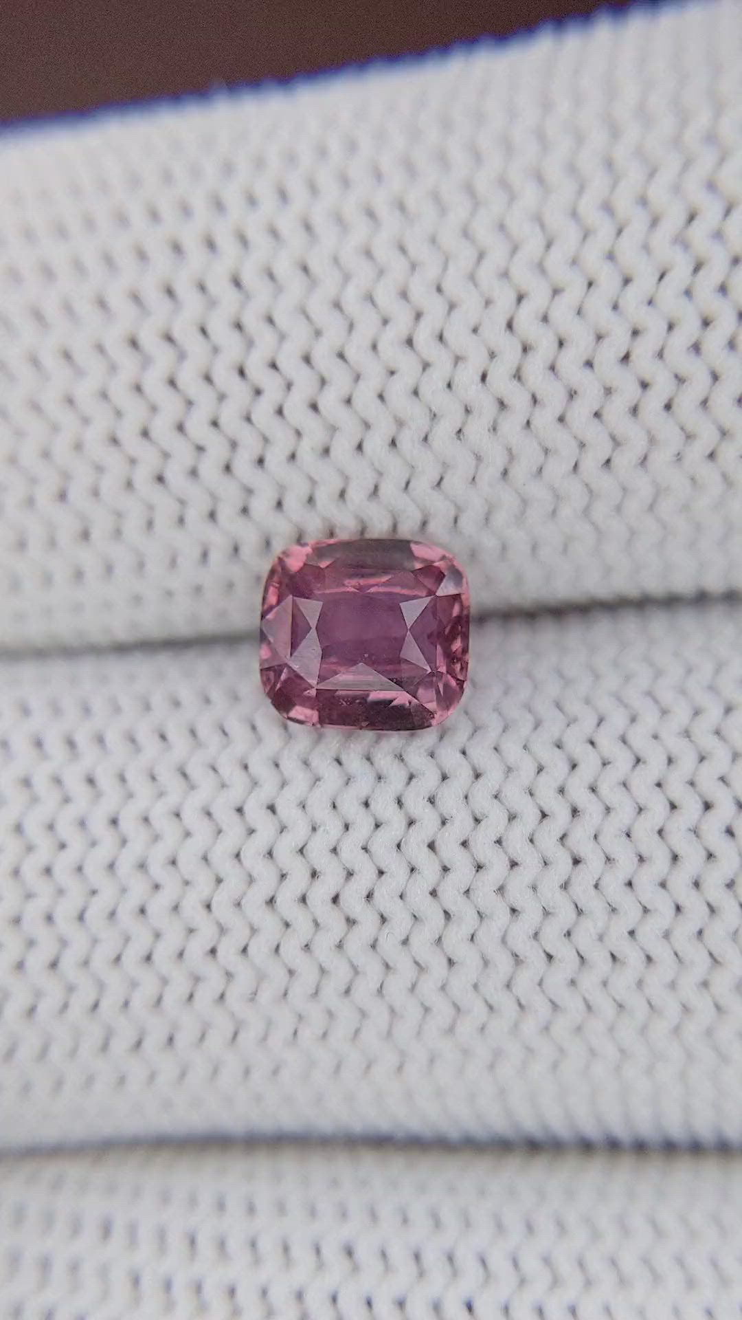 1.53 Ct. Padparadscha Sapphire from Madagascar Size Video