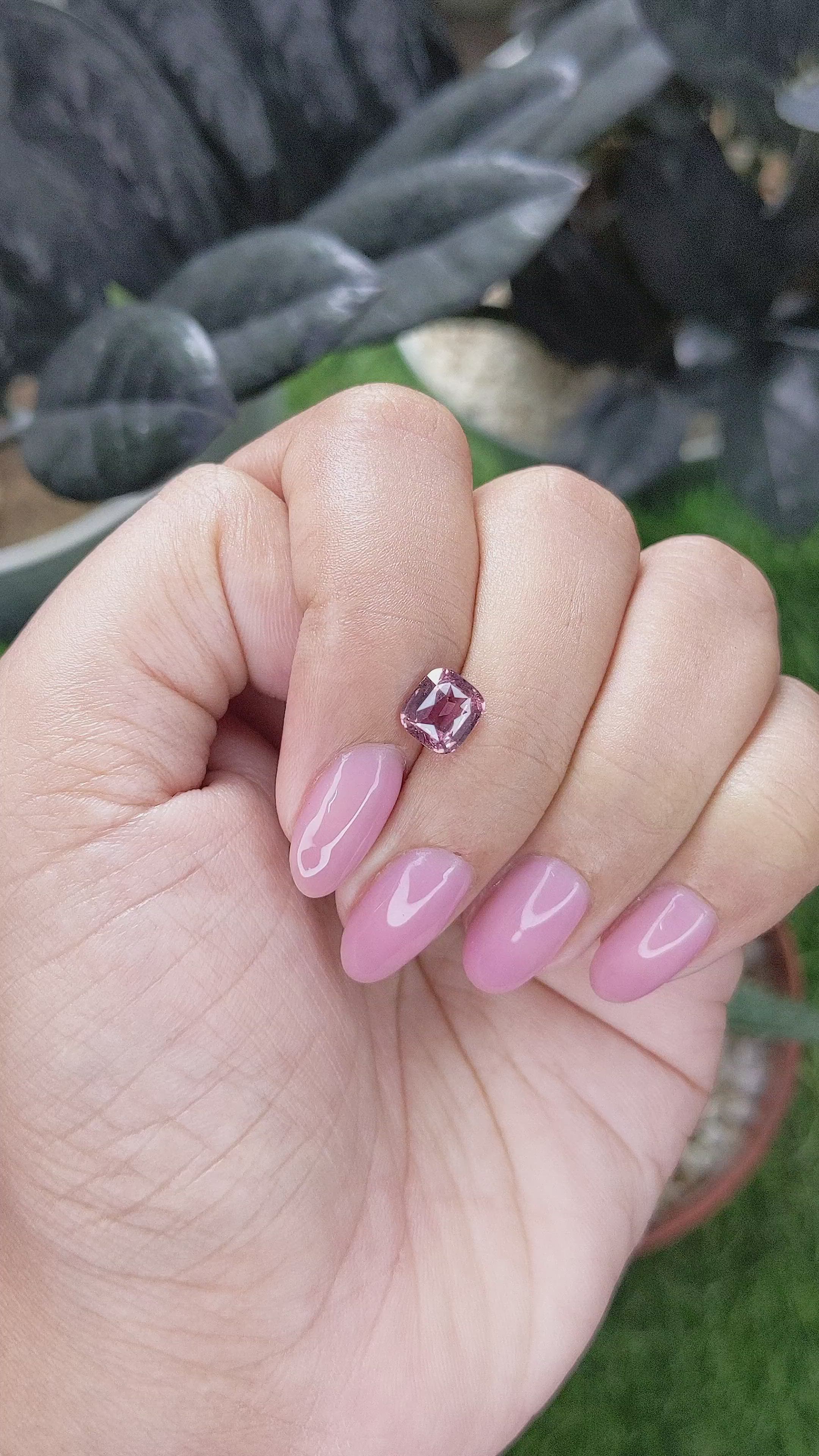 1.53 Ct. Padparadscha Sapphire from Madagascar Size Video