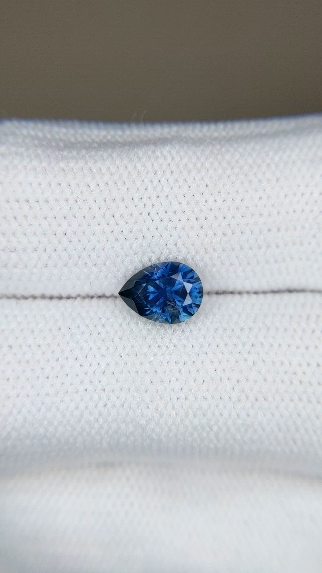 1.18 Ct. Greenish Blue Sapphire from Montana Size Video