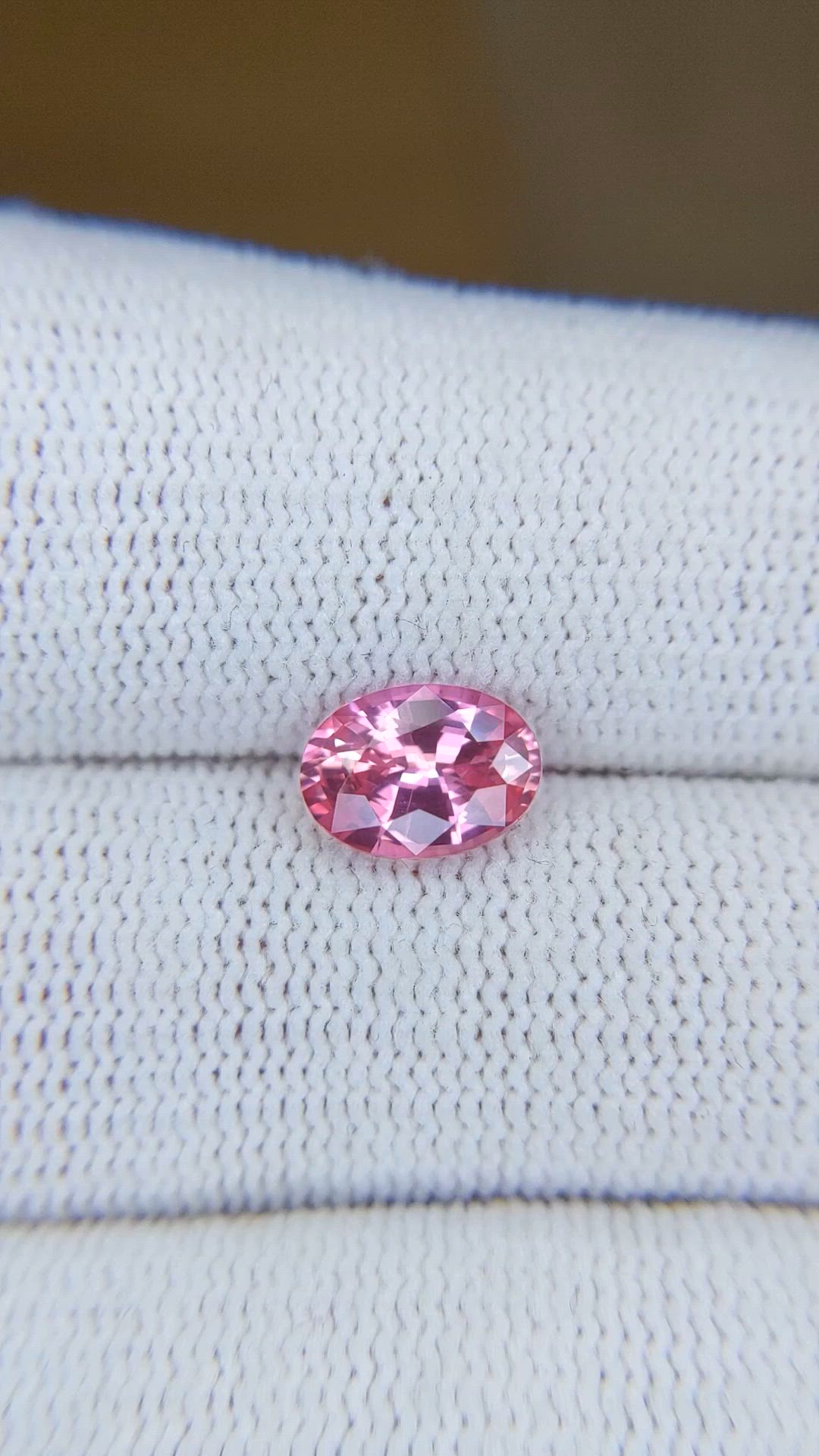1.78 Ct. Pink Sapphire from Ceylon (Sri Lanka) Size Video
