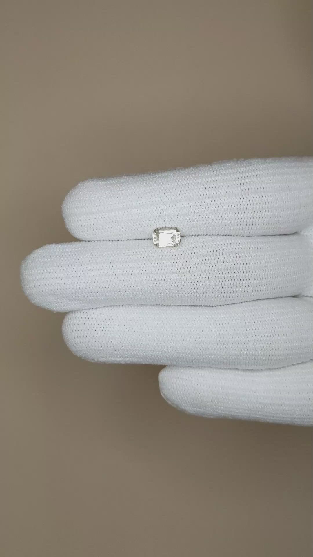 1.09 Ct. Yellow Sapphire from Ceylon (Sri Lanka) Size Video