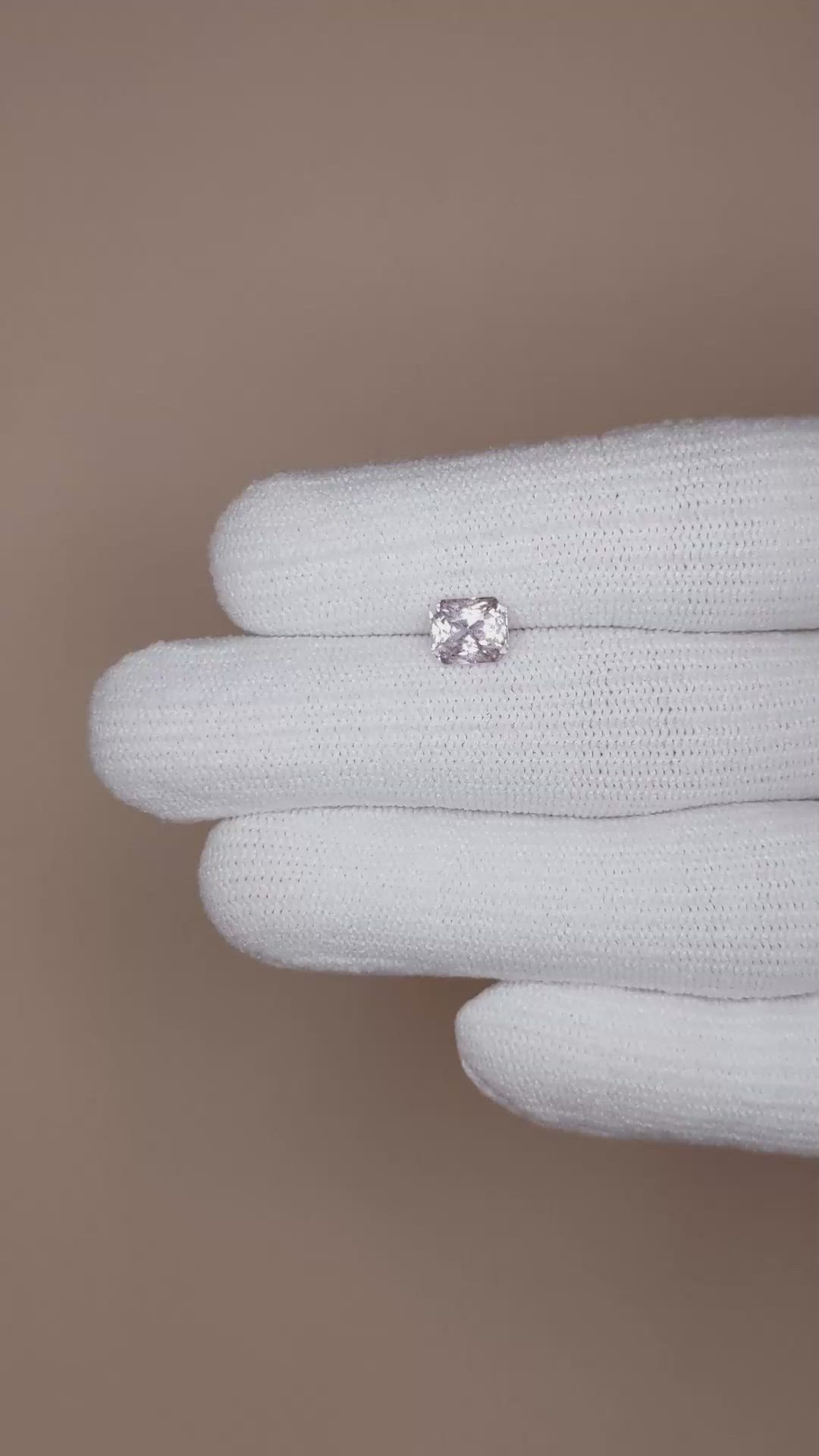 1.53 Ct. Pink Sapphire from Ceylon (Sri Lanka) Size Video