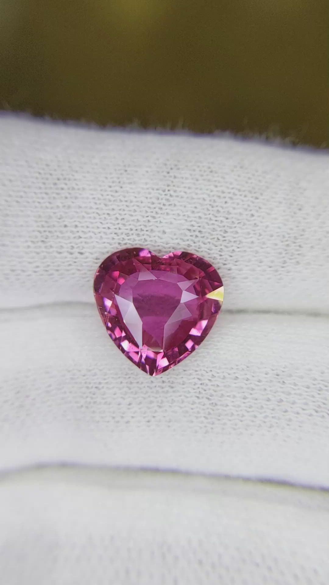 6.01 Ct. Pink Sapphire from Madagascar Size Video