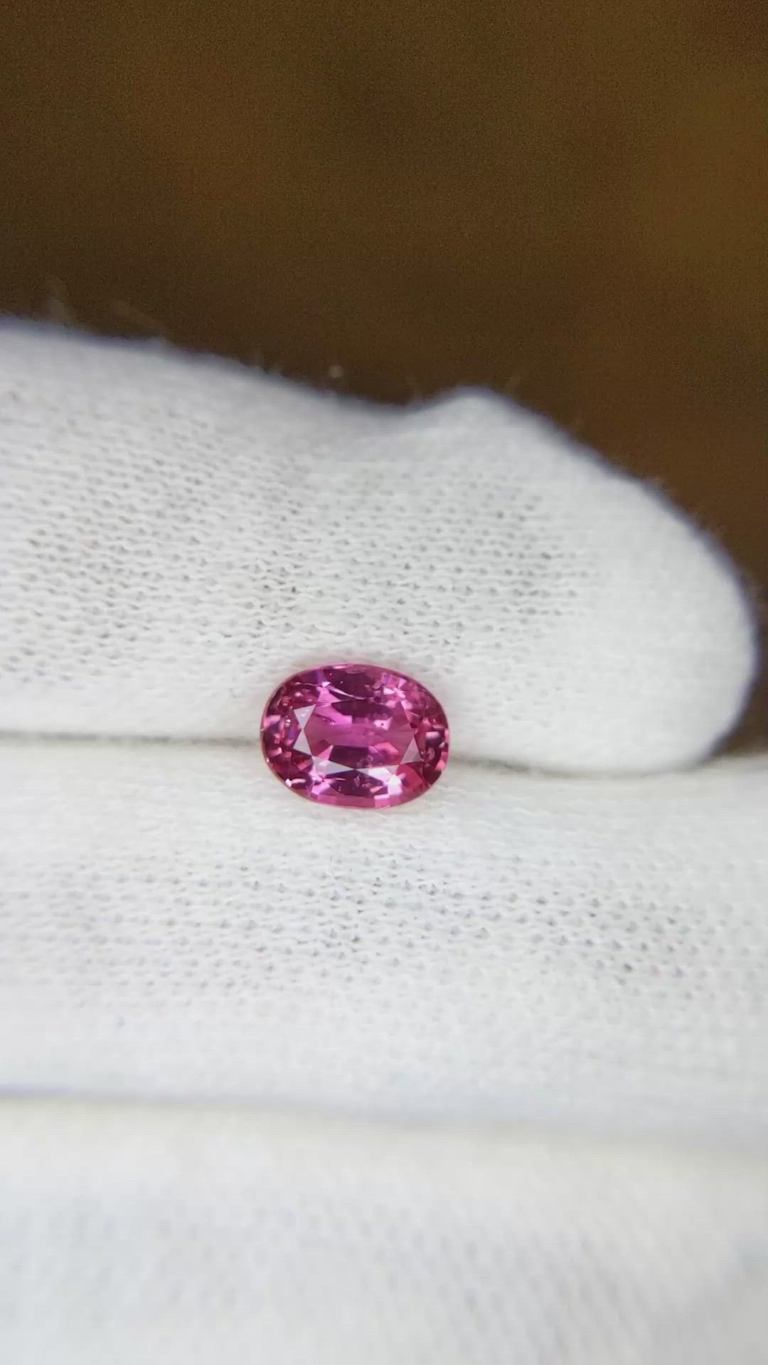 1.49 Ct. Pink Sapphire from Mozambique Size Video