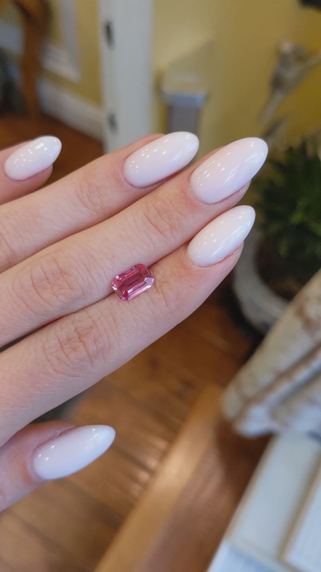 1.43 Ct. Pink Sapphire from Thailand Size Video