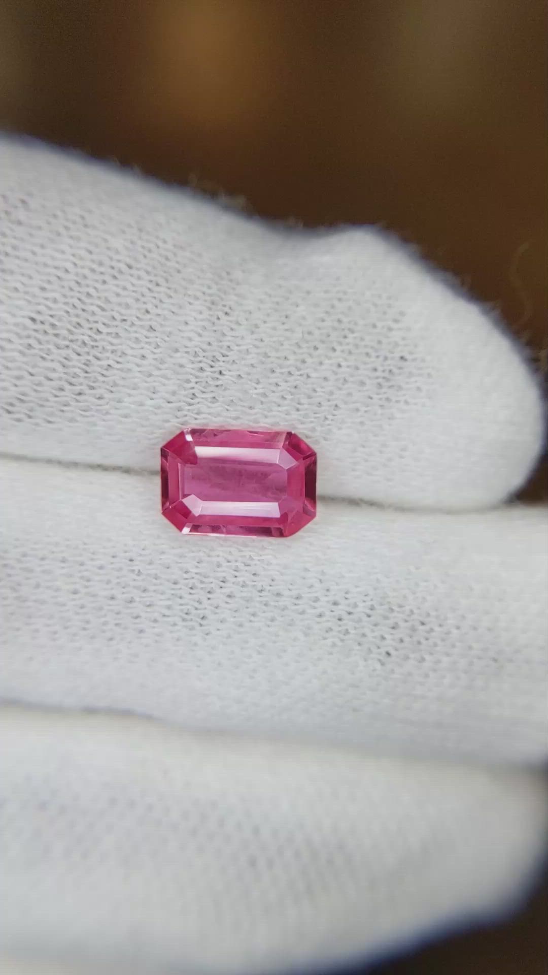1.43 Ct. Pink Sapphire from Thailand Size Video