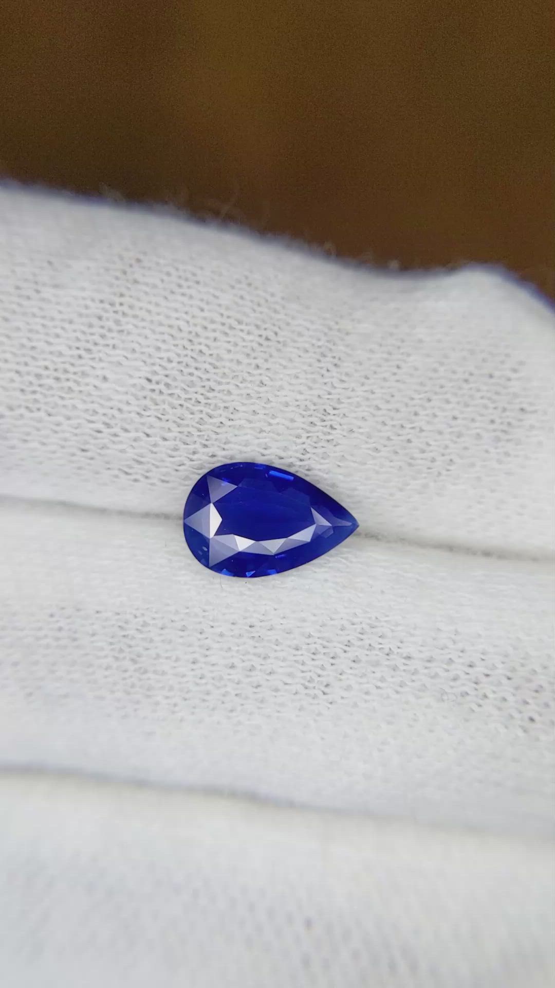 1.52 Ct. Blue Sapphire from Madagascar Size Video