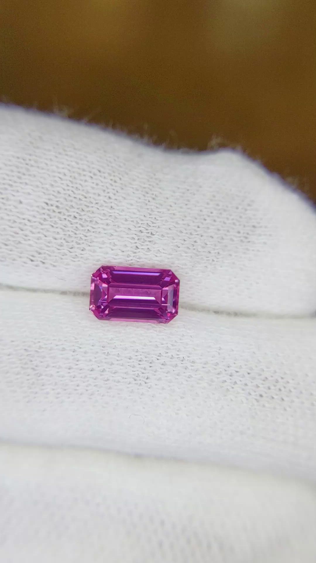 1.91 Ct. Pink Sapphire from Ceylon (Sri Lanka) Size Video