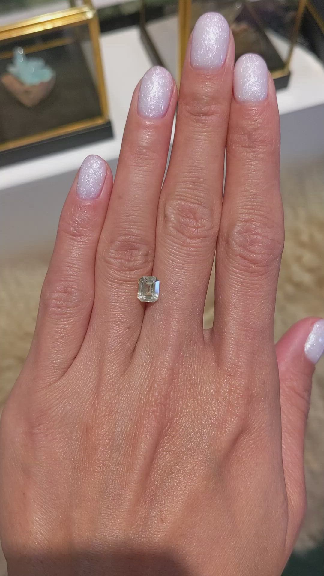 1.55 Ct. Yellow Sapphire from Ceylon (Sri Lanka) Size Video