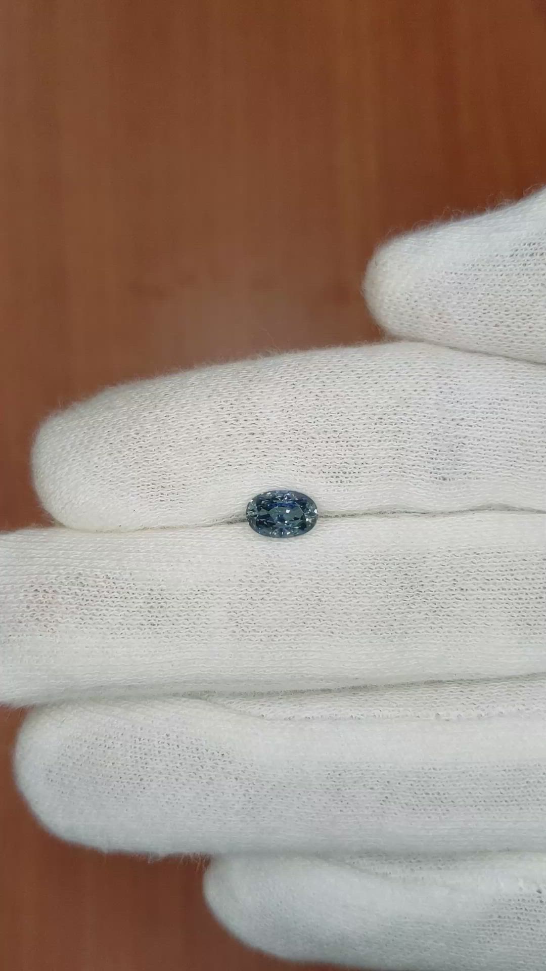 0.96 Ct. Sapphire from Madagascar Size Video
