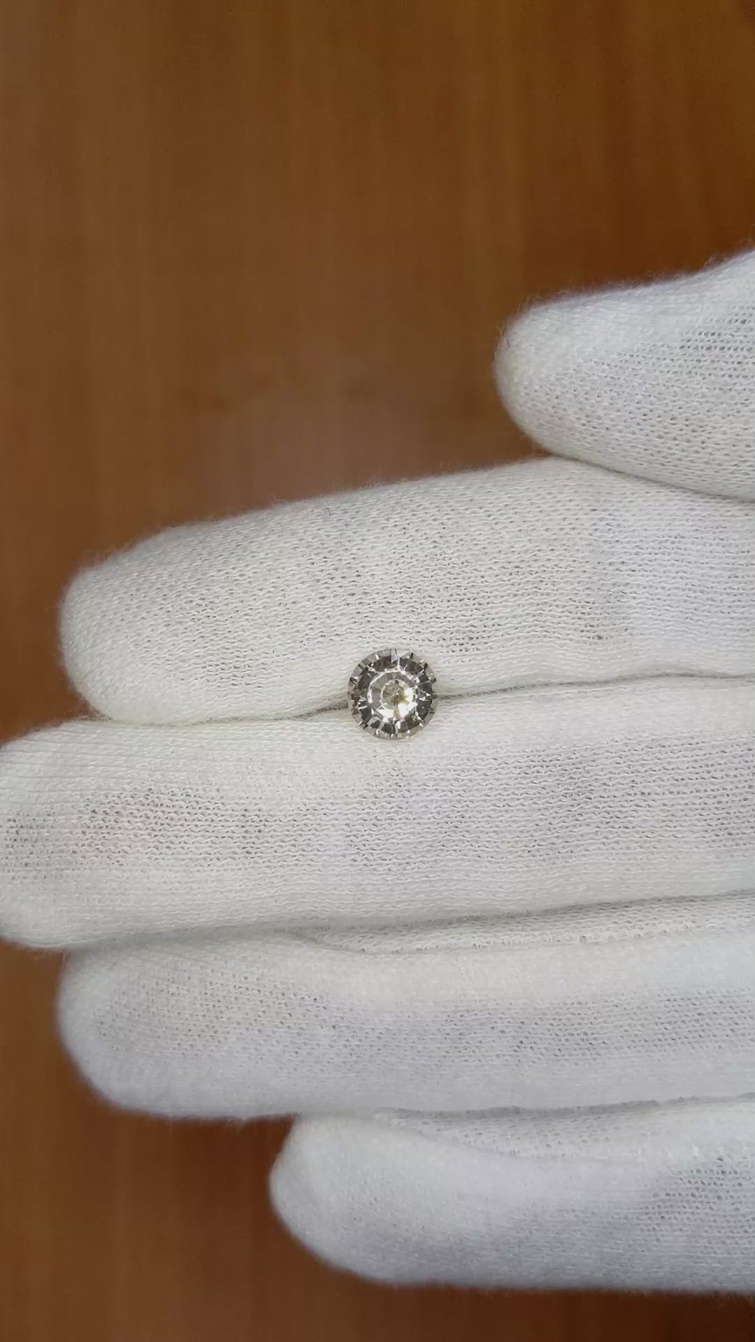 1.27 Ct. Peach Sapphire from Madagascar Size Video