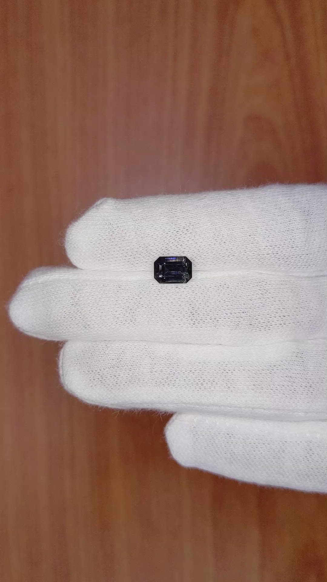 1.61 Ct. Color Change Sapphire from Ceylon (Sri Lanka) Size Video