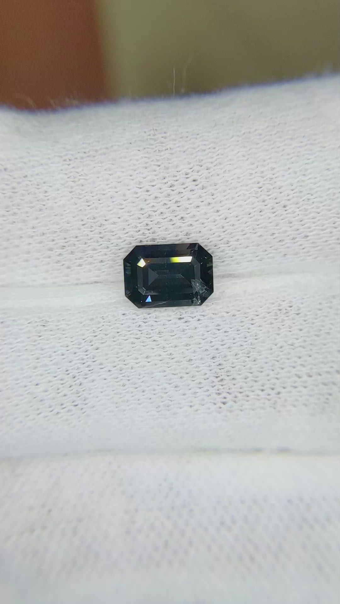 1.61 Ct. Color Change Sapphire from Ceylon (Sri Lanka) Size Video