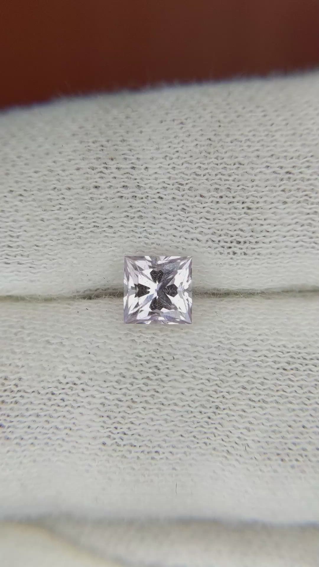 0.89 Ct. Pink Sapphire from Ceylon (Sri Lanka) Size Video