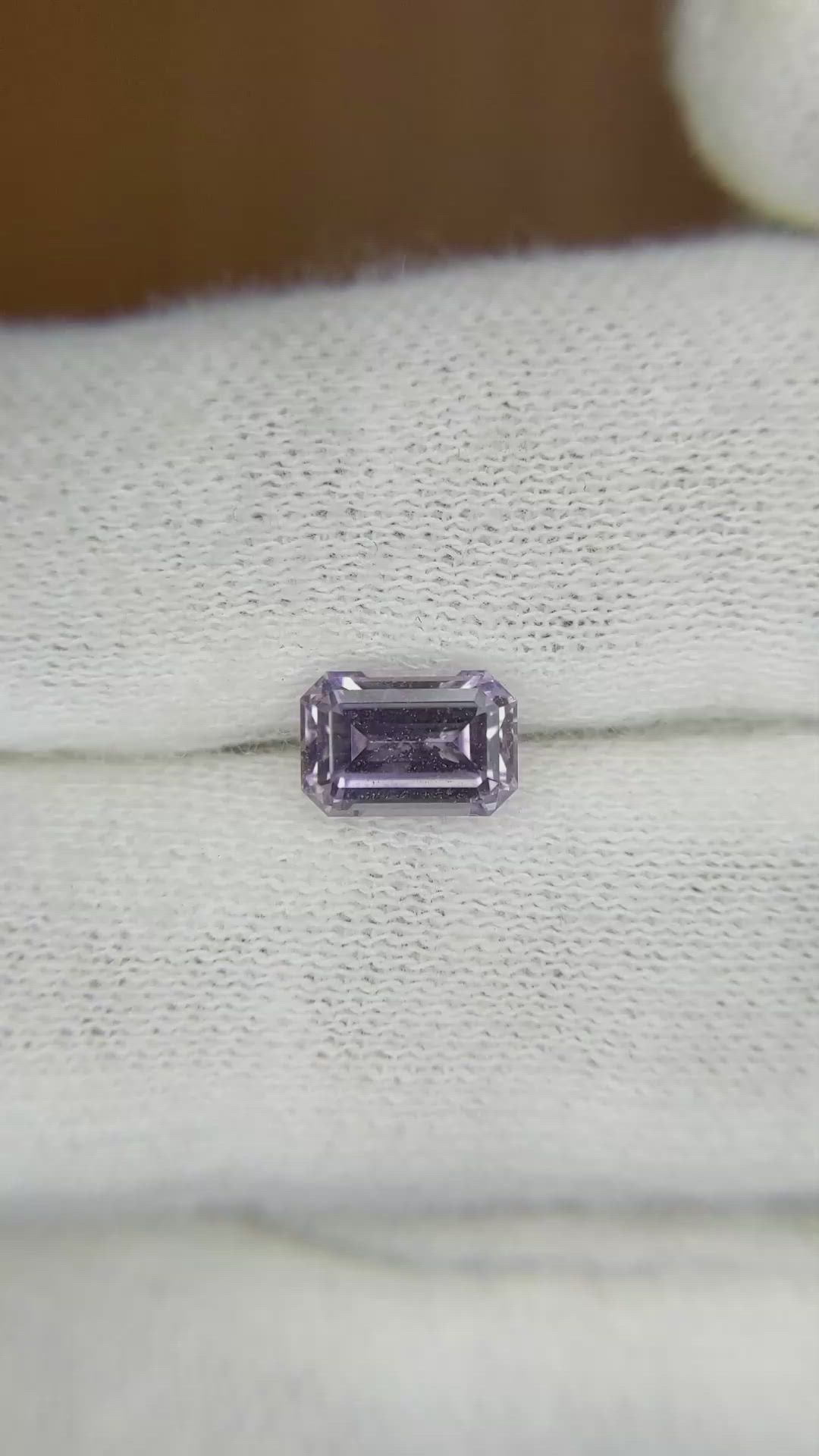 1.41 Ct. Purple Sapphire from Ceylon (Sri Lanka) Size Video