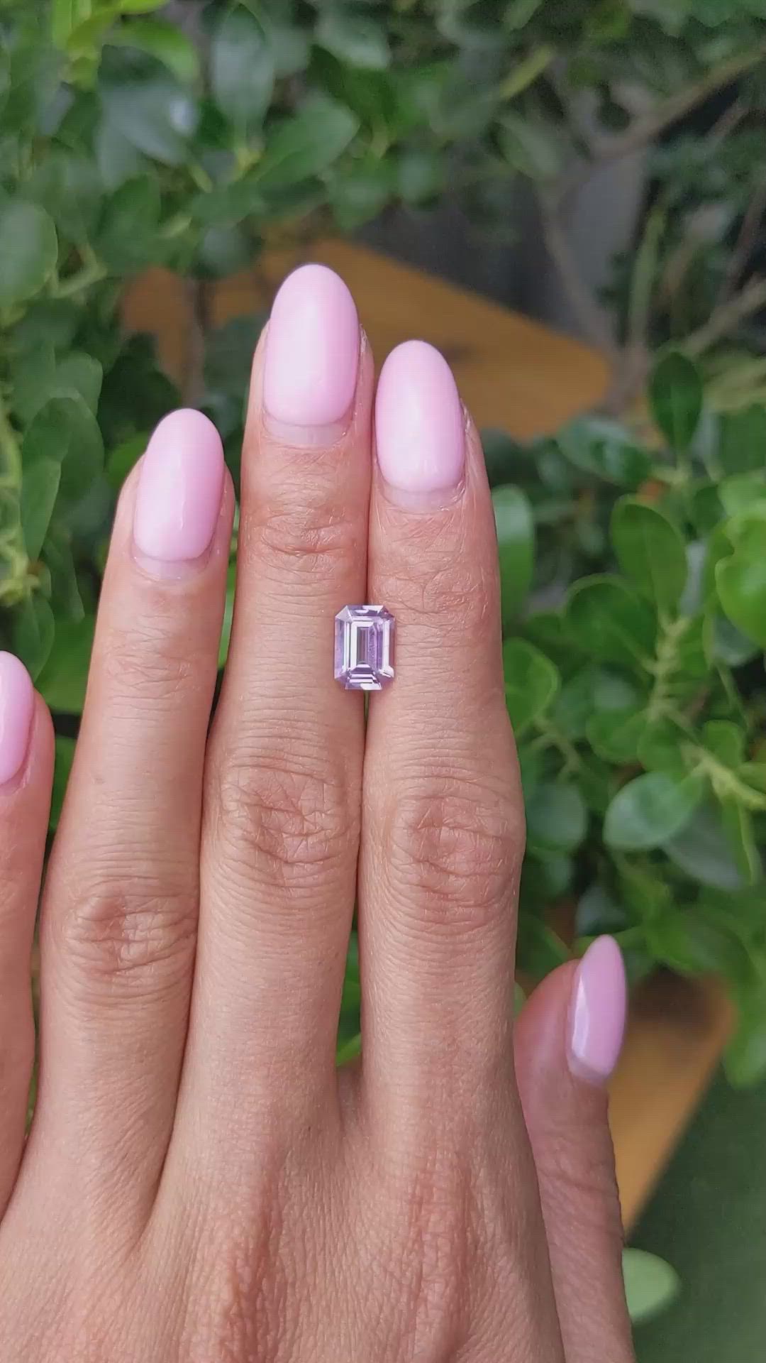 2.01 Ct. Pink Sapphire from Ceylon (Sri Lanka) Size Video