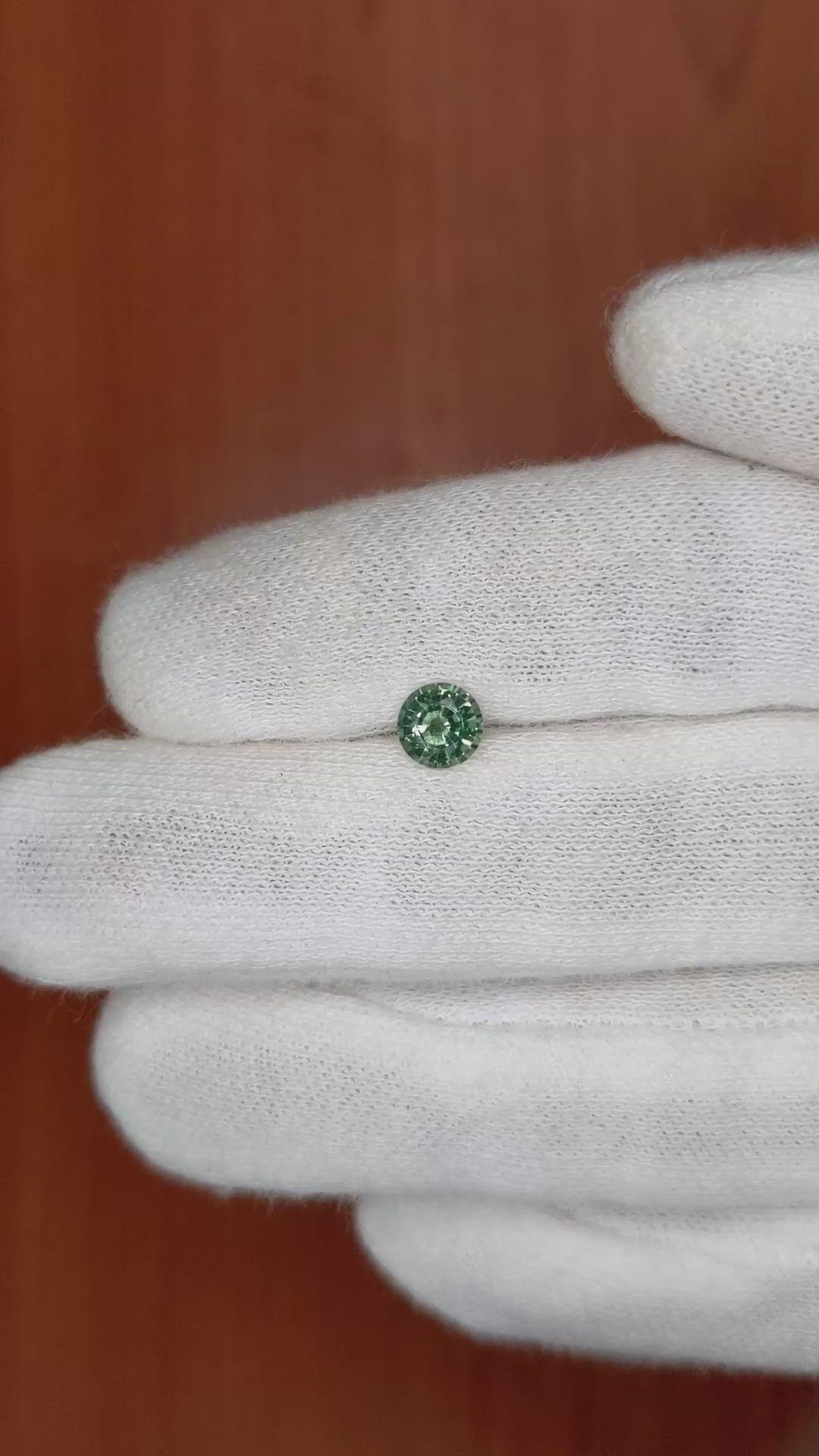 0.61 Ct. Sapphire from Madagascar Size Video