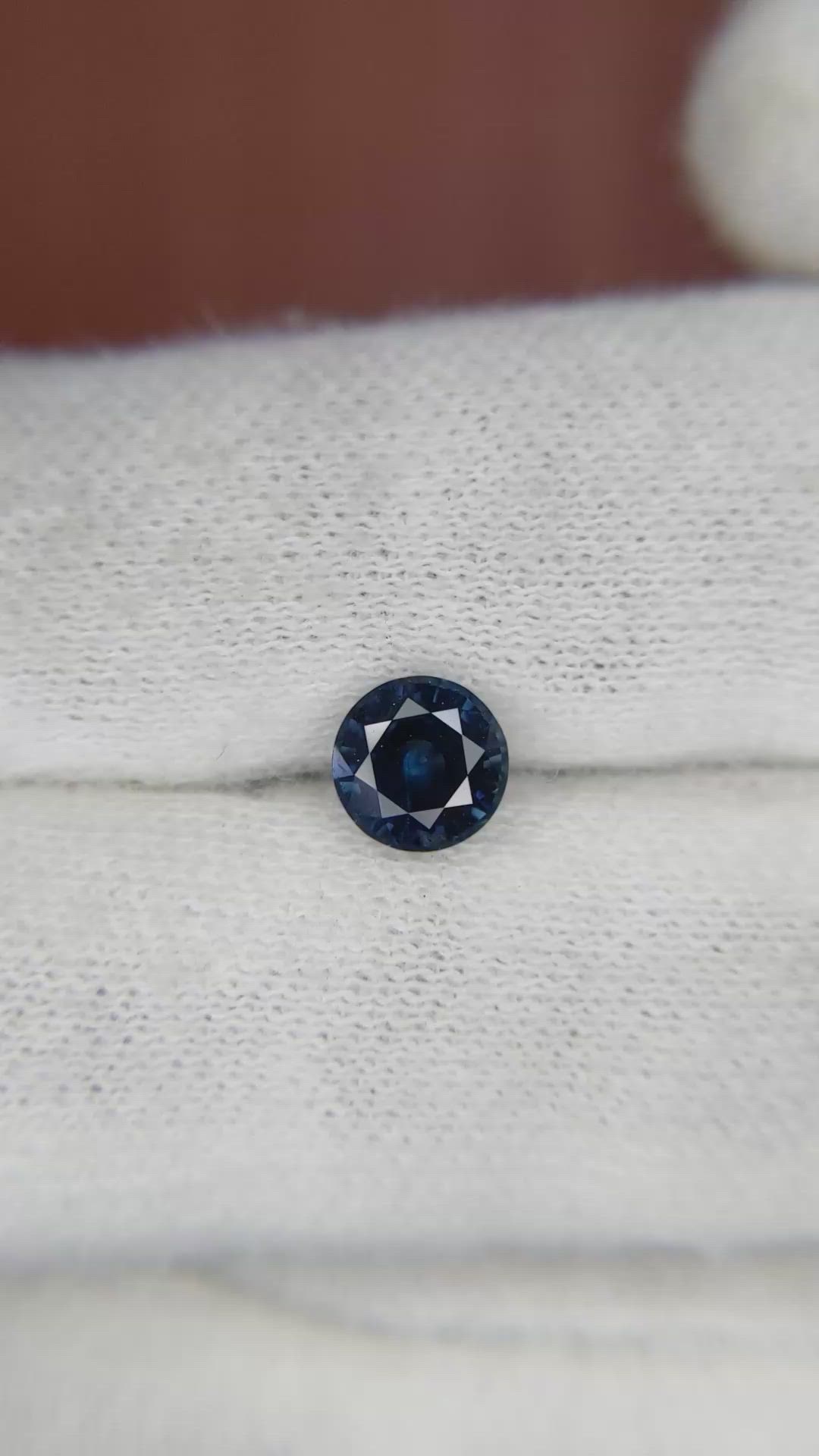 1.05 Ct. Blue Sapphire from Madagascar Size Video