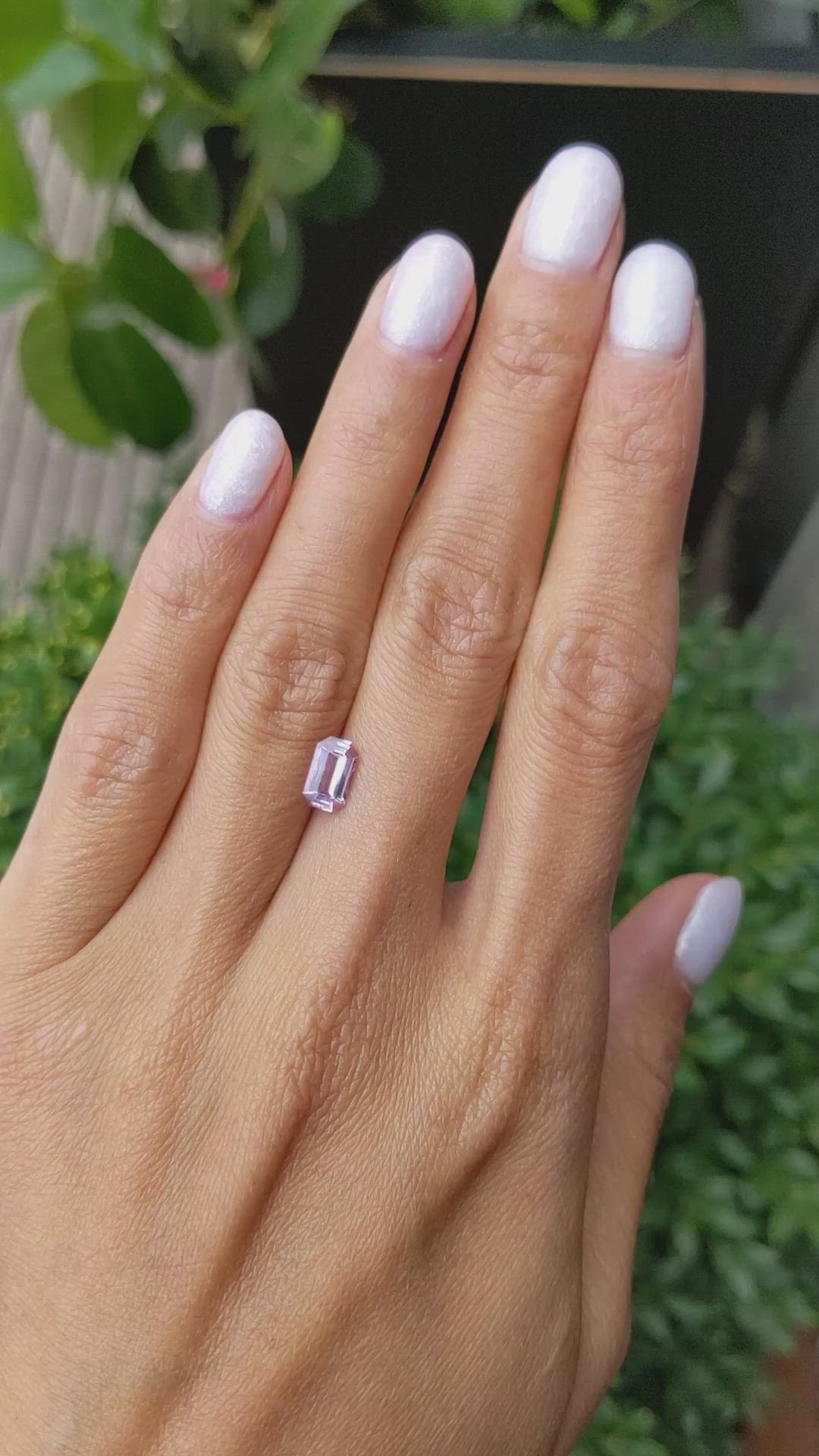 1.10 Ct. Pink Sapphire from Ceylon (Sri Lanka) Size Video