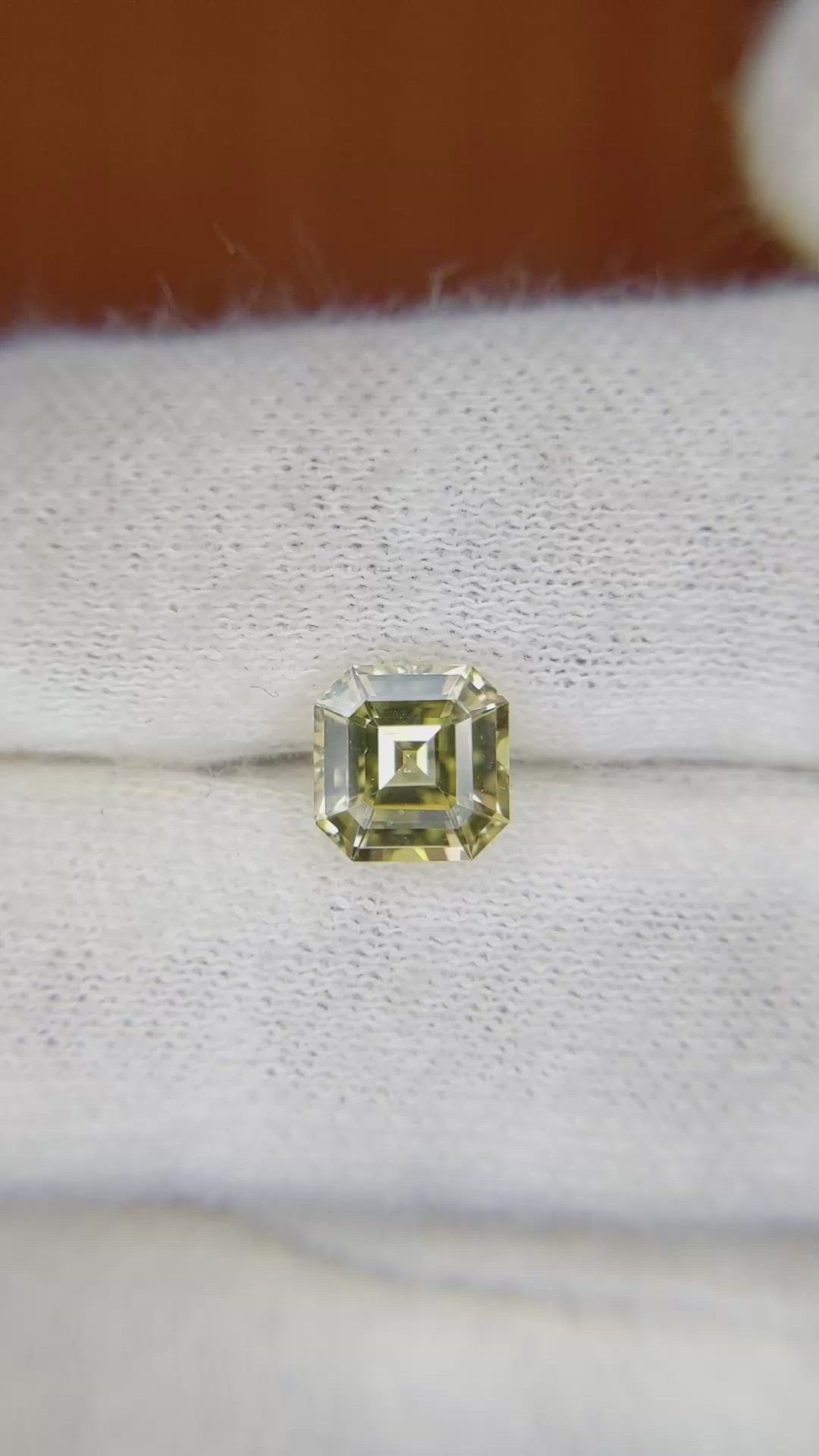 1.97 Ct. Yellow Sapphire from Ceylon (Sri Lanka) Size Video