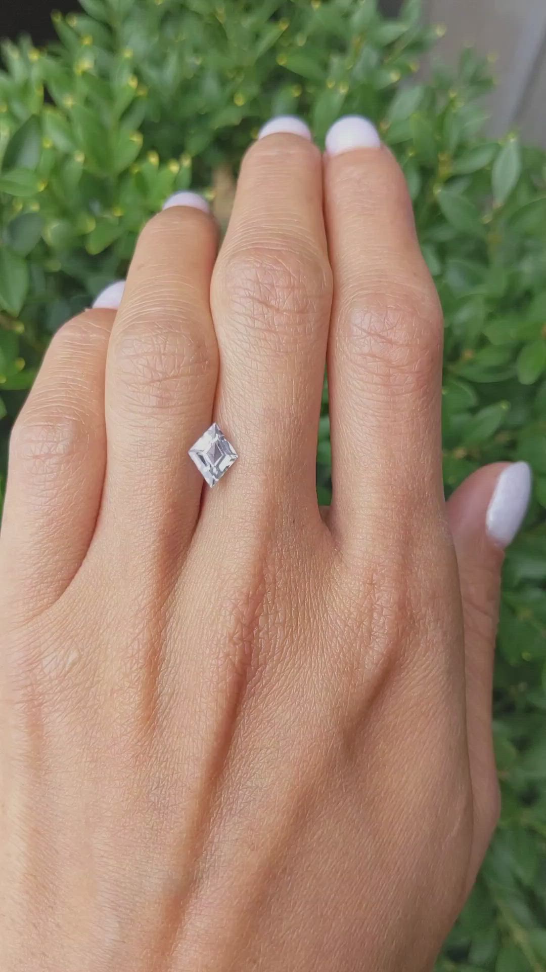 1.52 Ct. Blue Sapphire from Ceylon (Sri Lanka) Size Video