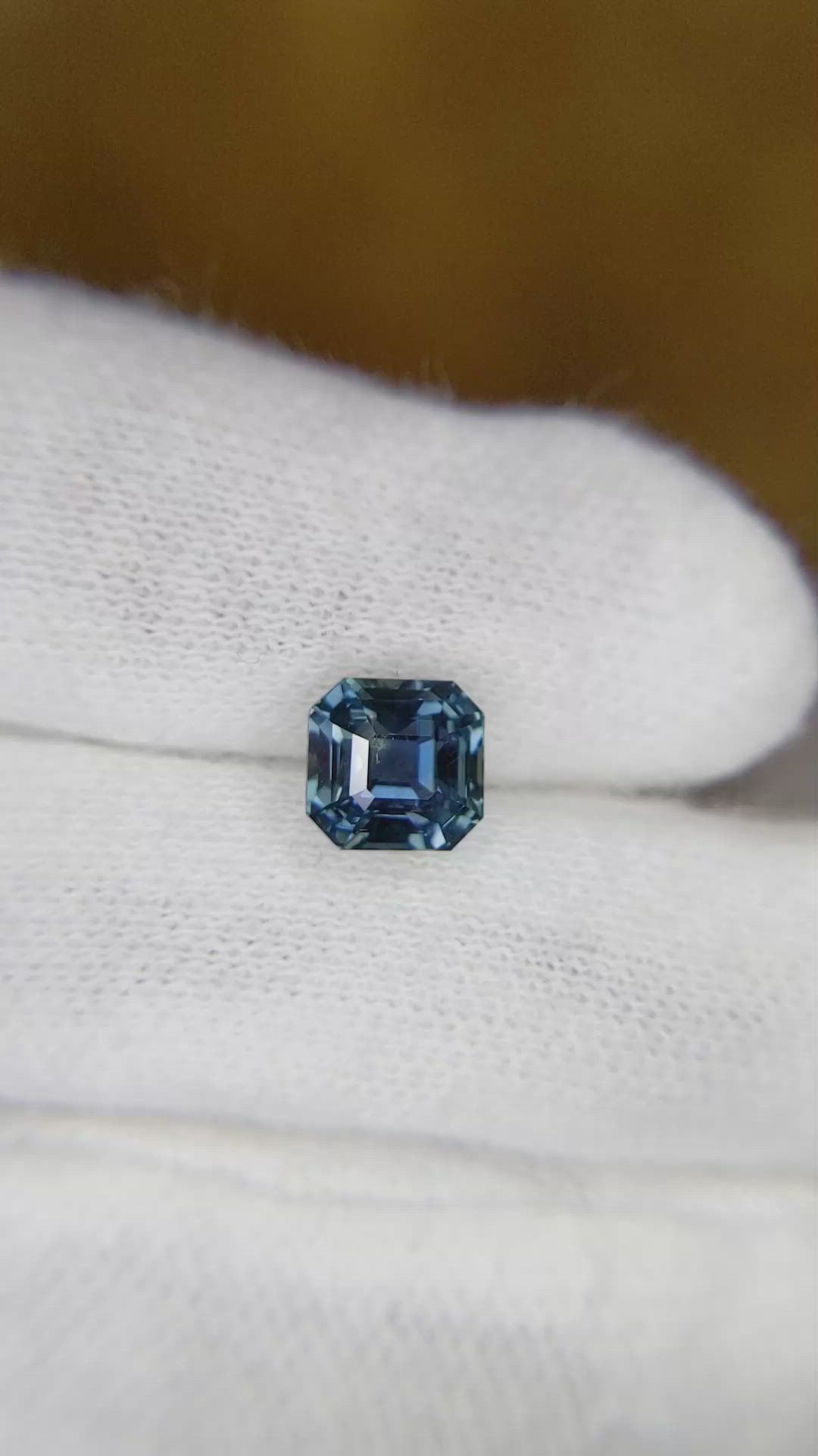 2.04 Ct. Sapphire from Ceylon (Sri Lanka) Size Video