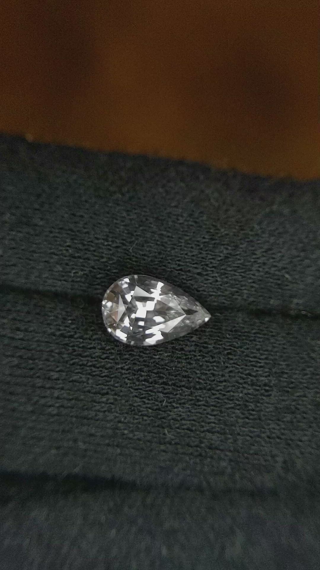 2.12 Ct. Sapphire from Ceylon (Sri Lanka) Size Video