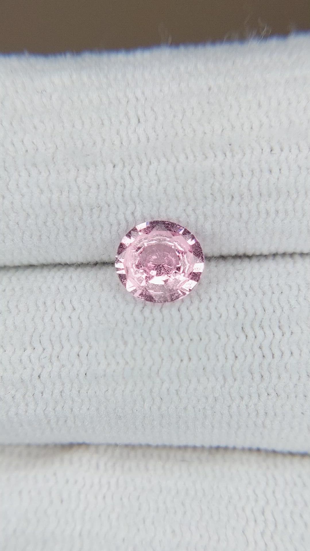 0.89 Ct. Pink Sapphire from Ceylon (Sri Lanka) Size Video