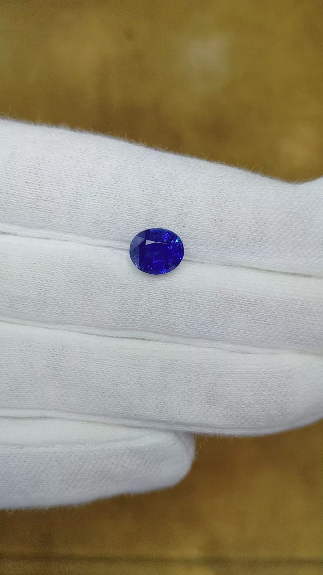 3.17 Ct. Blue Sapphire from Madagascar Size Video