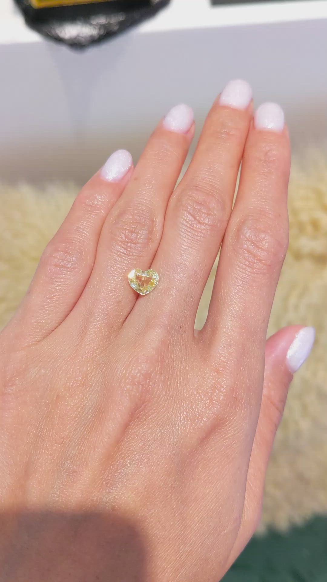 1.78 Ct. Yellow Sapphire from Ceylon (Sri Lanka) Size Video