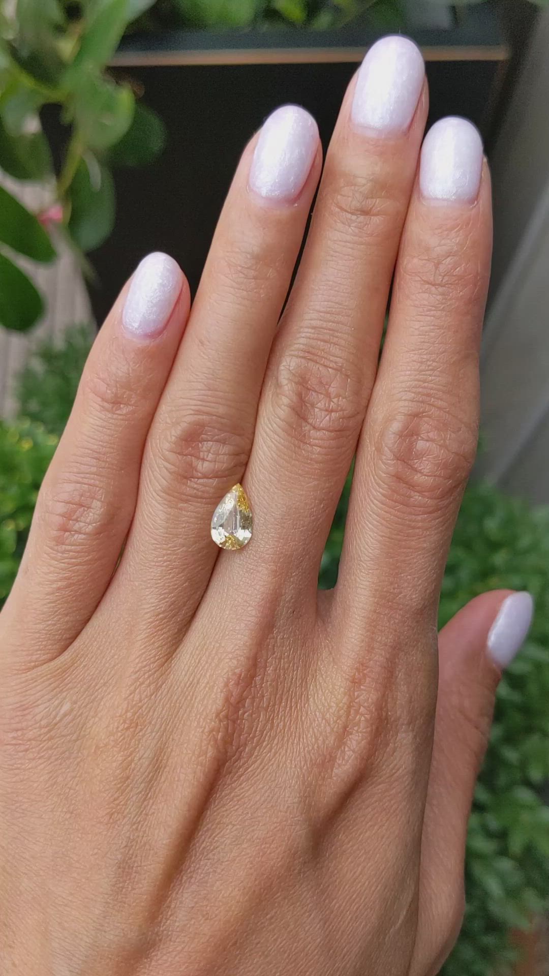 1.58 Ct. Yellow Sapphire from Ceylon (Sri Lanka) Size Video