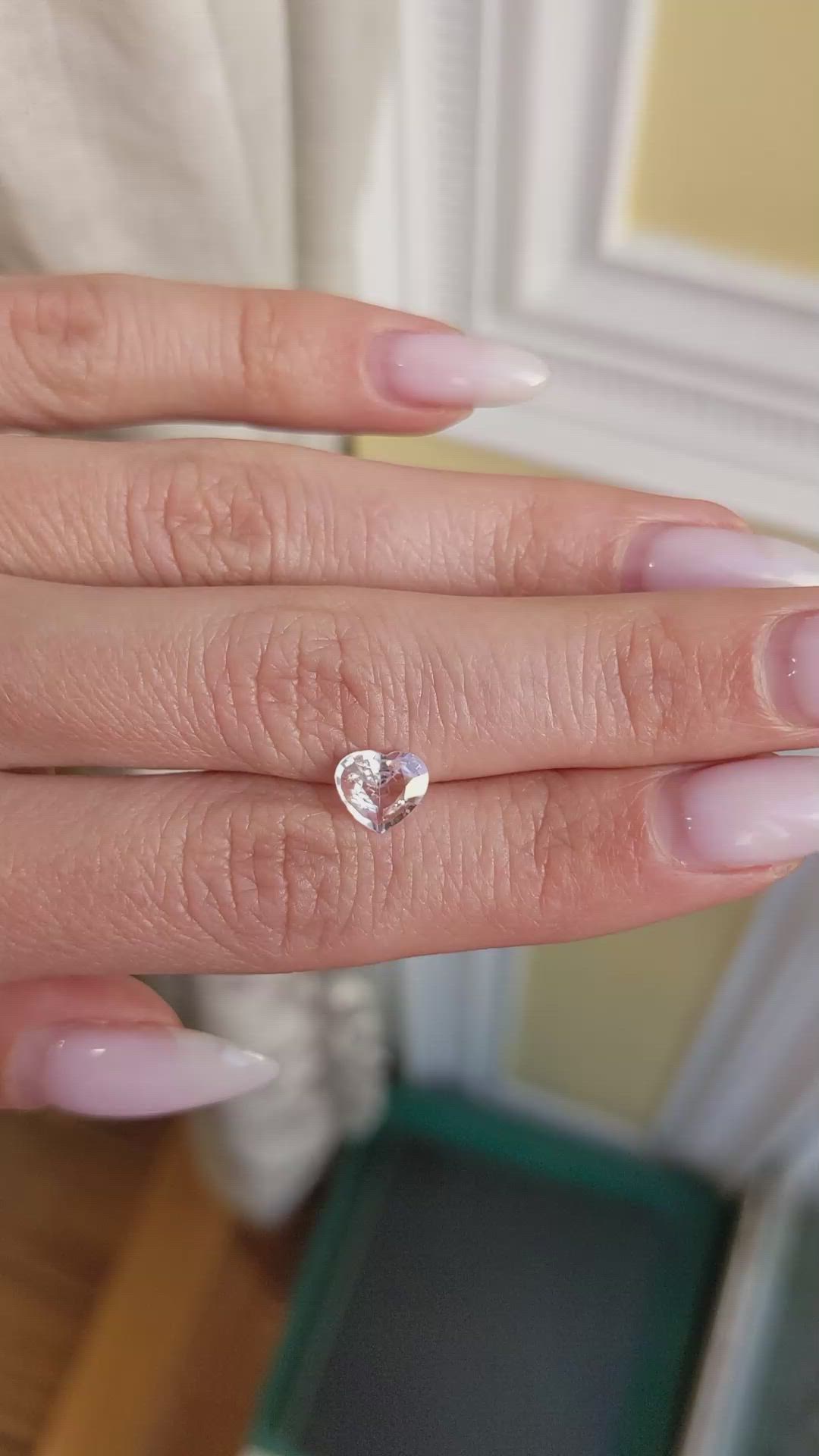 1.26 Ct. Pink Sapphire from Ceylon (Sri Lanka) Size Video