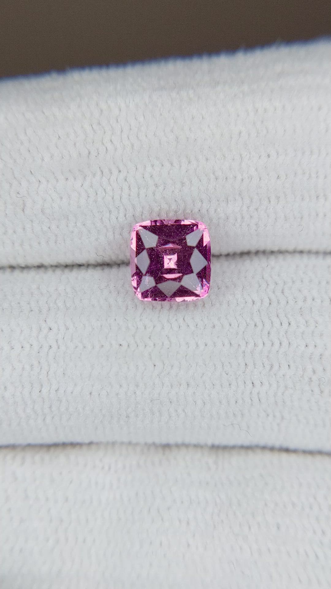 1.56 Ct. Pink Sapphire from Ceylon (Sri Lanka) Size Video