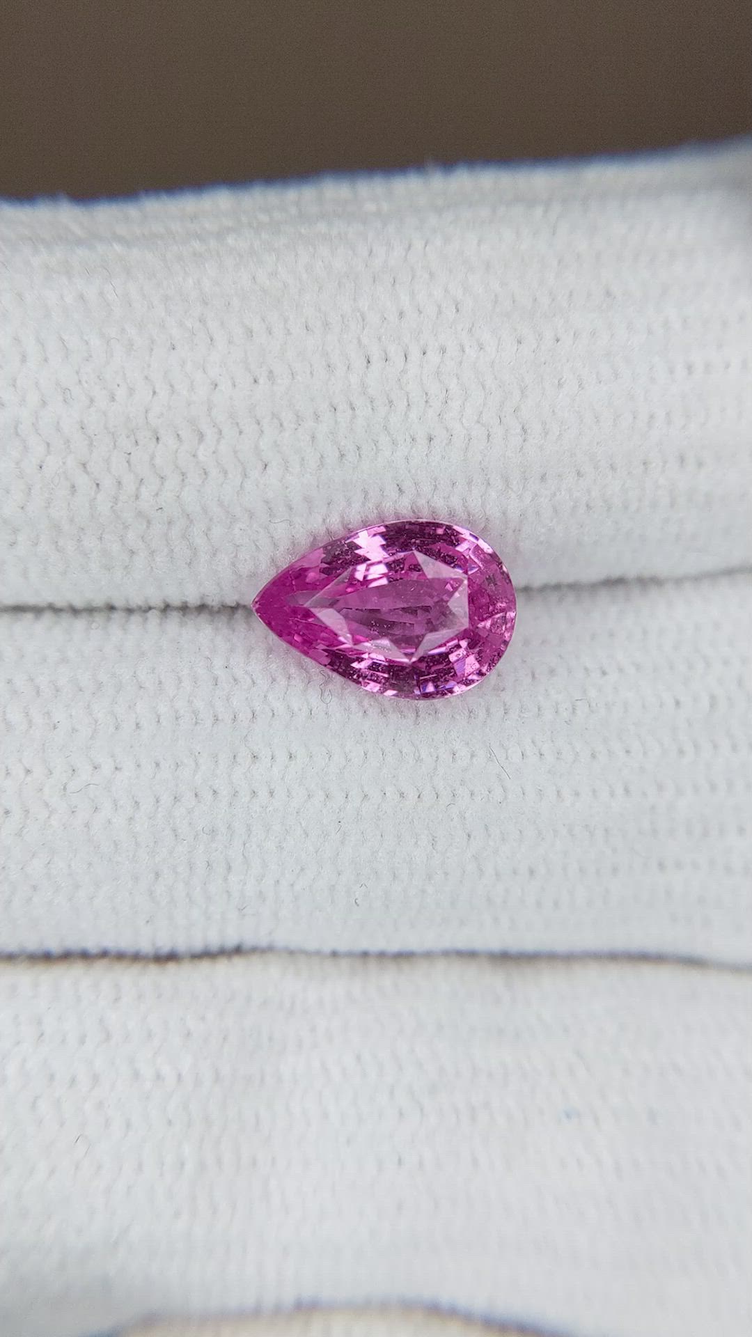 1.99 Ct. Pink Sapphire from Ceylon (Sri Lanka) Size Video