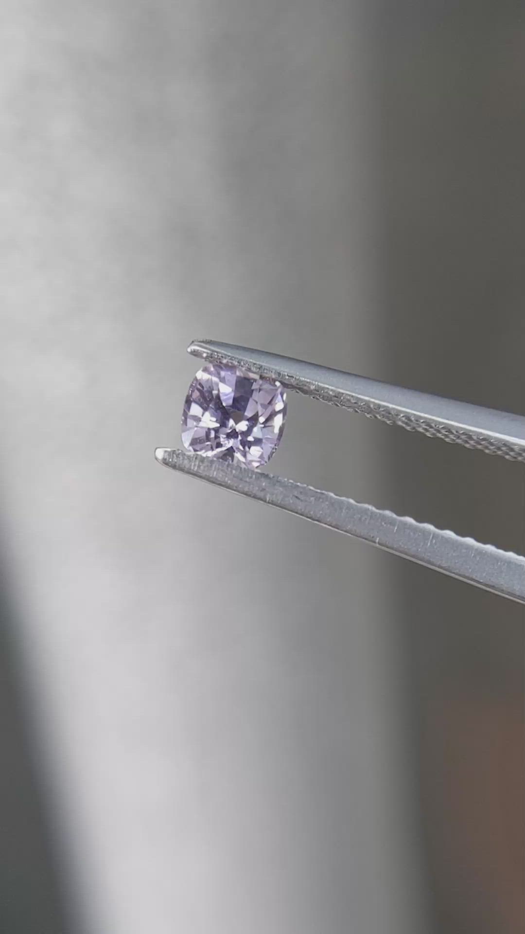 0.52 Ct. Purple Sapphire from Ceylon (Sri Lanka) Size Video