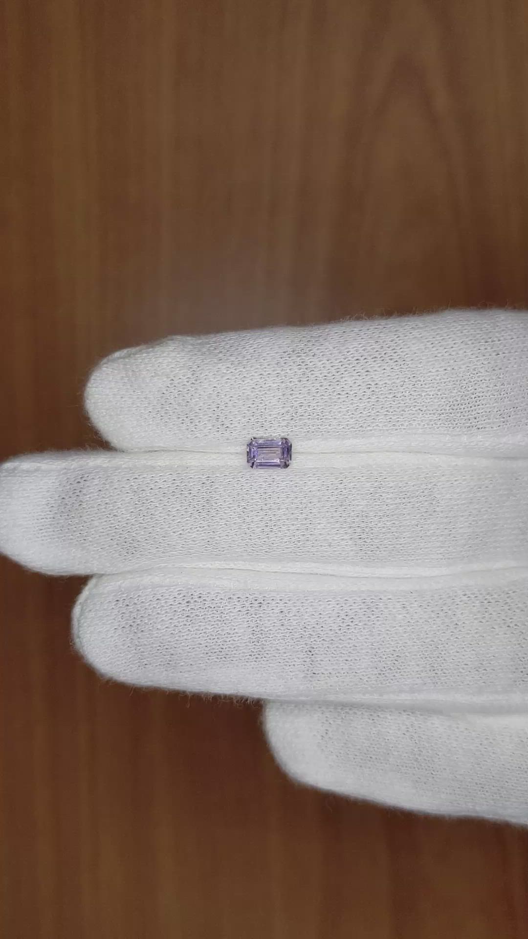 0.51 Ct. Pink Sapphire from Ceylon (Sri Lanka) Size Video