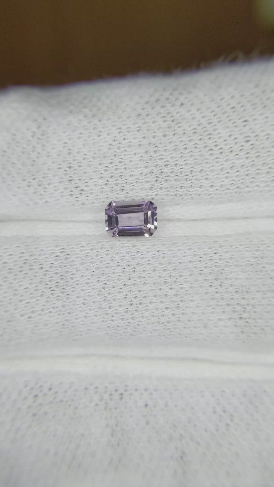 0.51 Ct. Pink Sapphire from Ceylon (Sri Lanka) Size Video