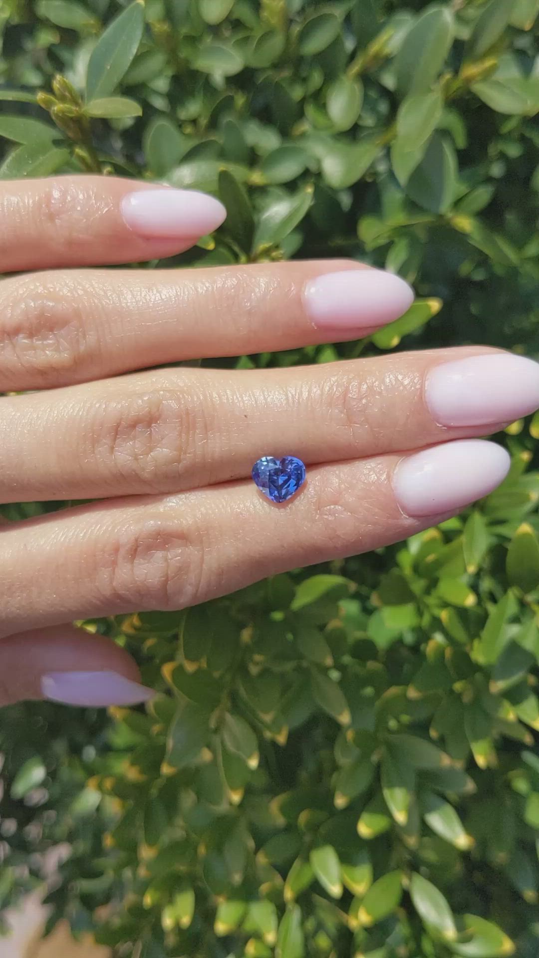 1.53 Ct. Color Change Sapphire from Ceylon (Sri Lanka) Size Video