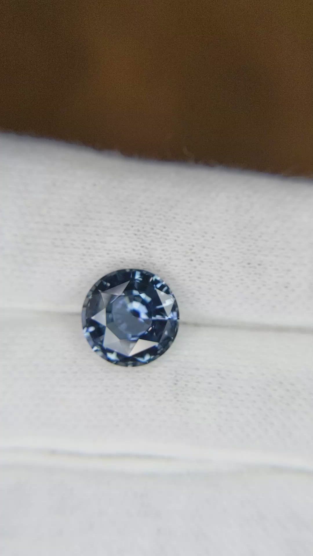 4.06 Ct. Blue Sapphire from Madagascar Size Video