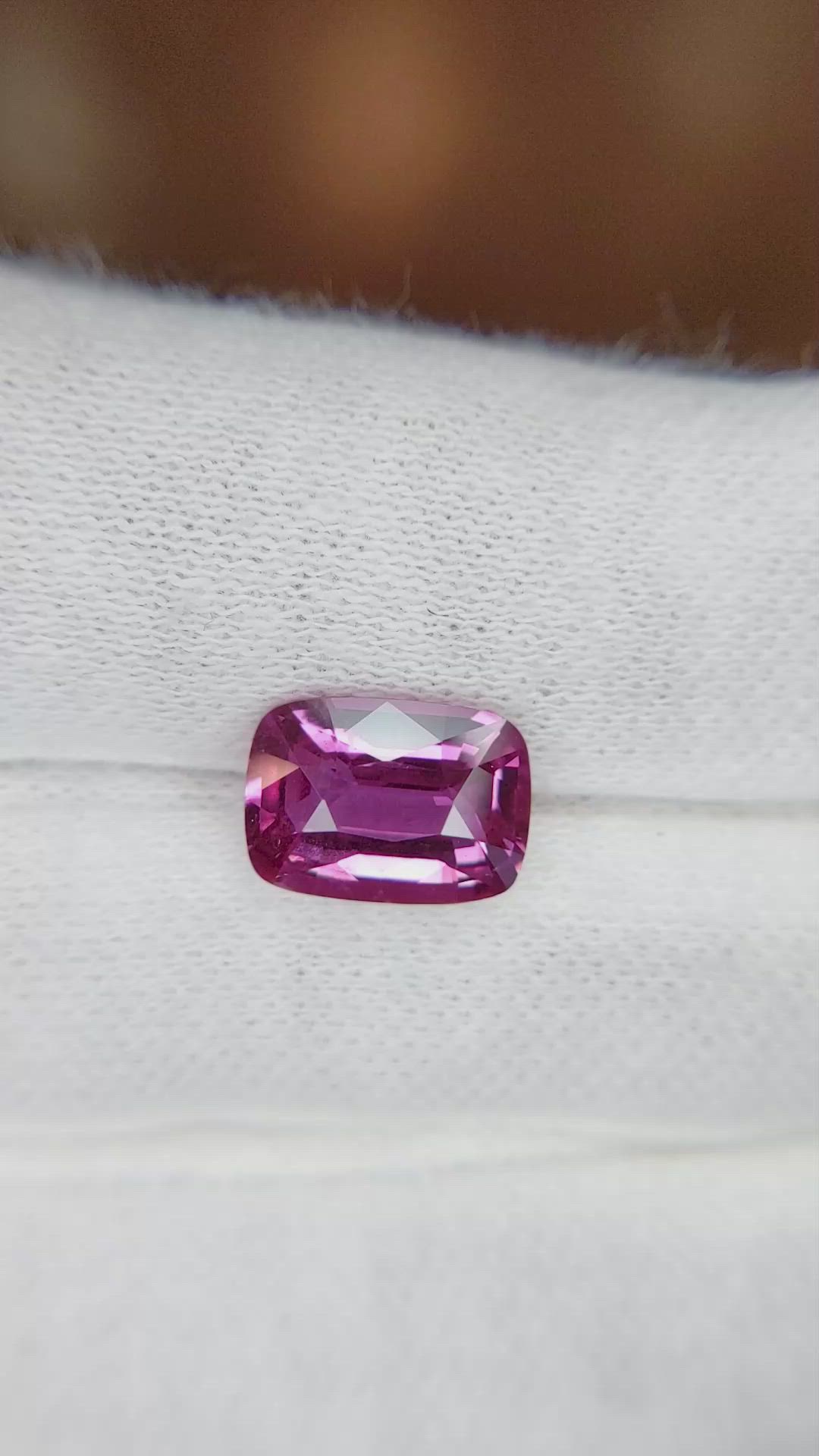 3.03 Ct. Pink Sapphire from Madagascar Size Video