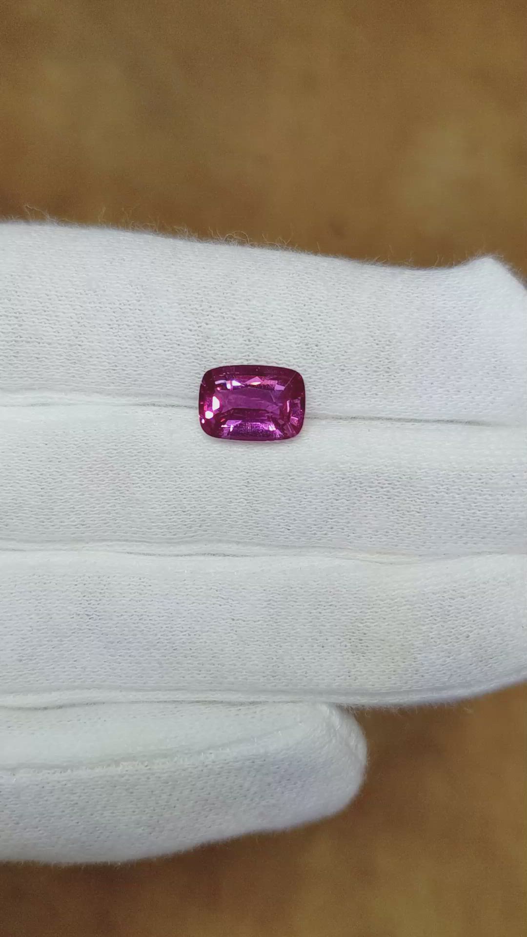 3.03 Ct. Pink Sapphire from Madagascar Size Video