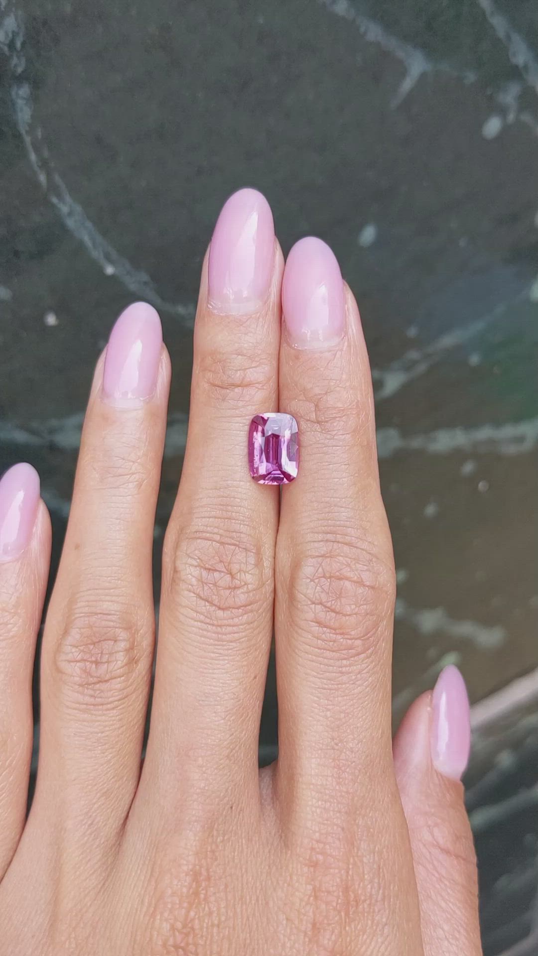 3.03 Ct. Pink Sapphire from Madagascar Size Video