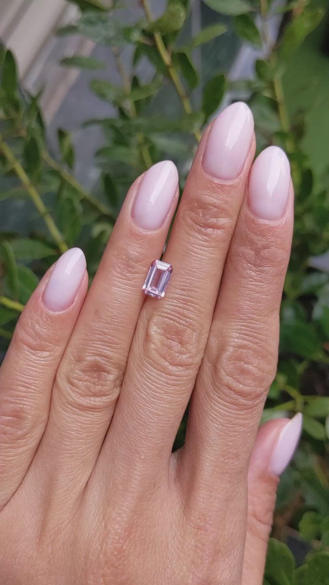 1.39 Ct. Padparadscha Sapphire from Madagascar Size Video