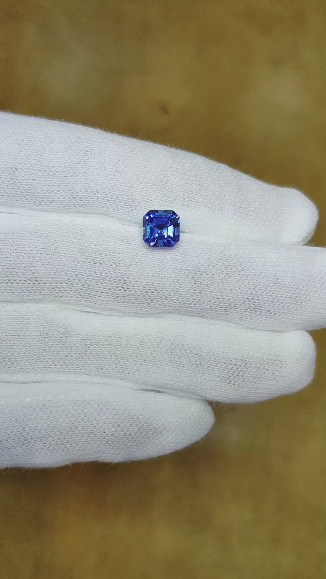 1.93 Ct. Blue Sapphire from Ceylon (Sri Lanka) Size Video
