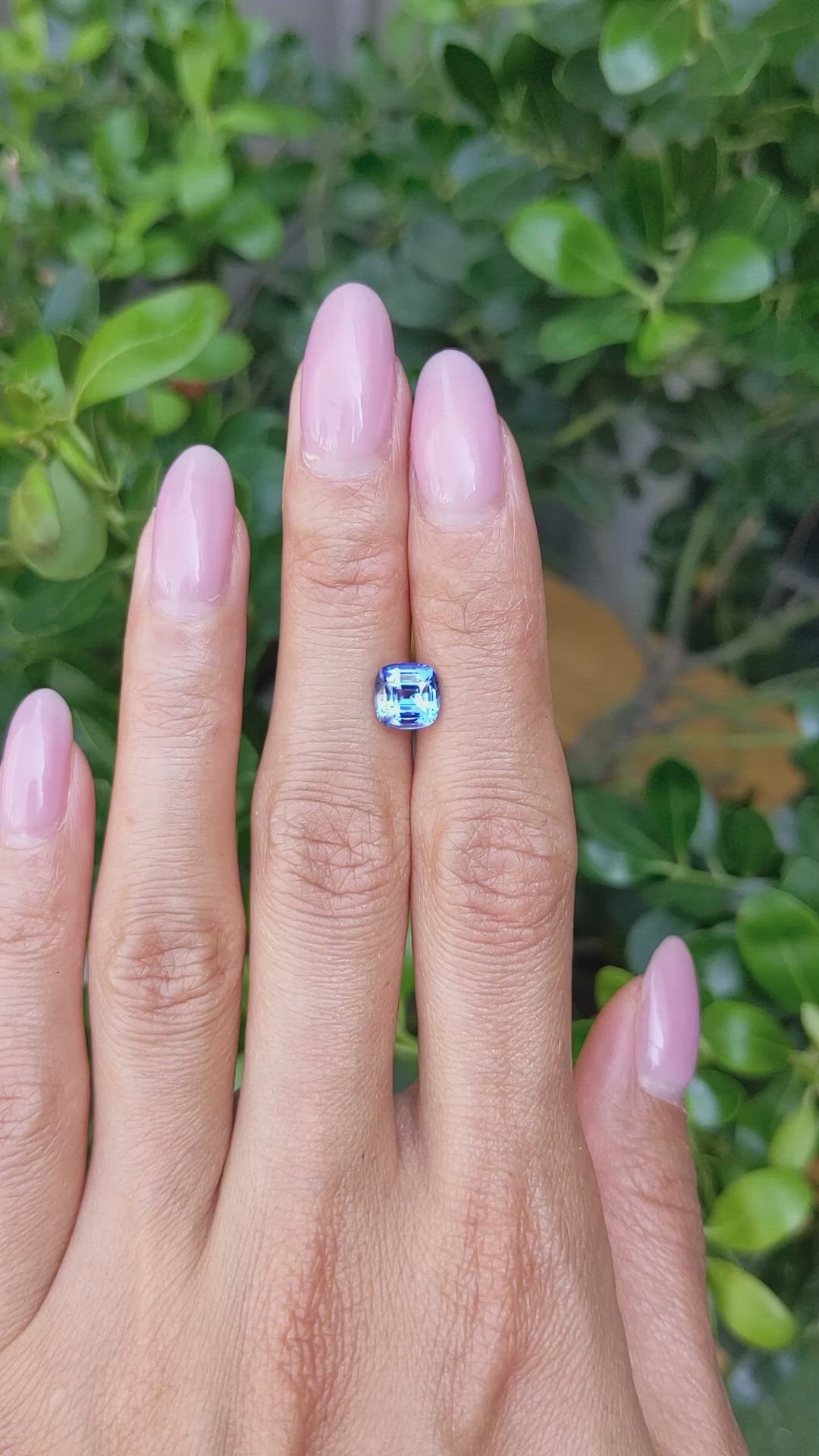 1.96 Ct. Blue Sapphire from Ceylon (Sri Lanka) Size Video