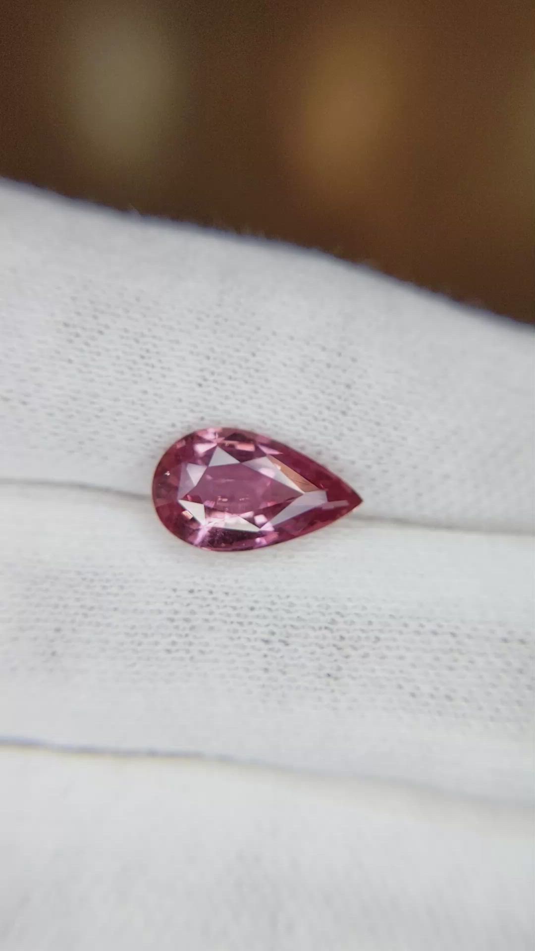 3.08 Ct. Padparadscha Sapphire from Madagascar Size Video