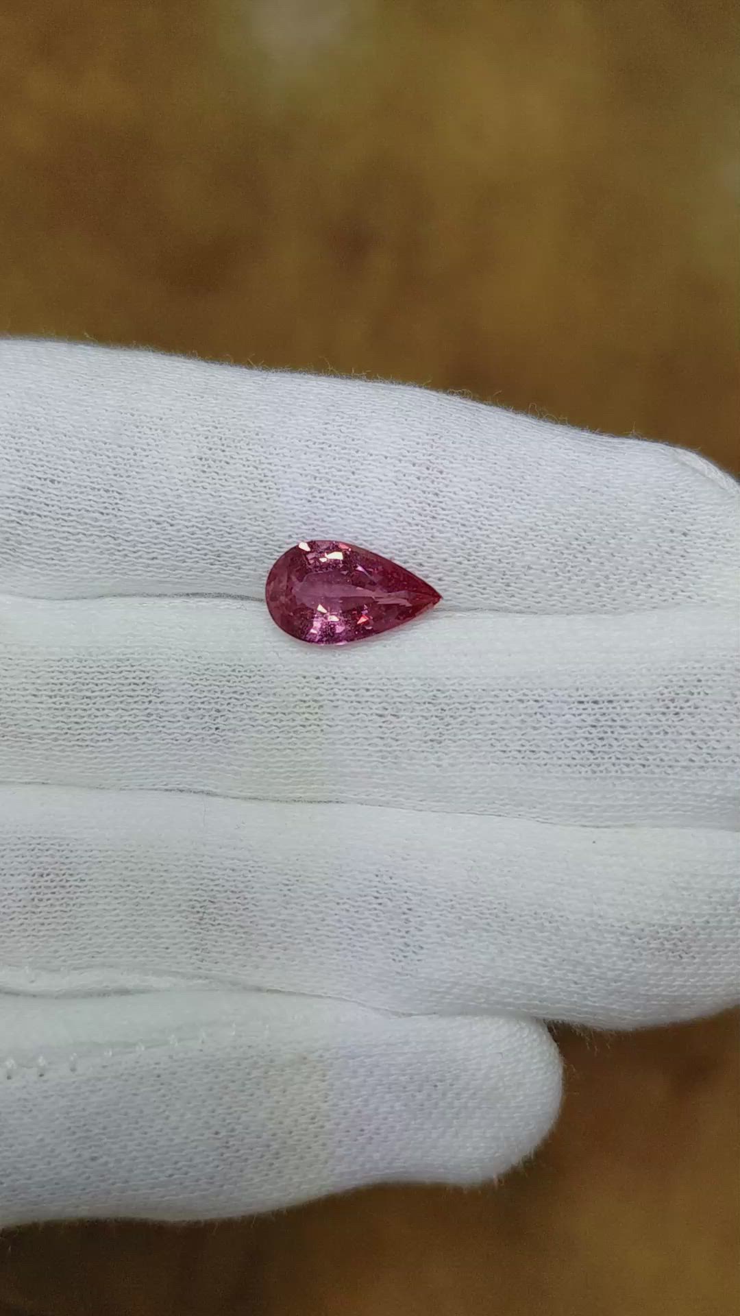 3.08 Ct. Padparadscha Sapphire from Madagascar Size Video
