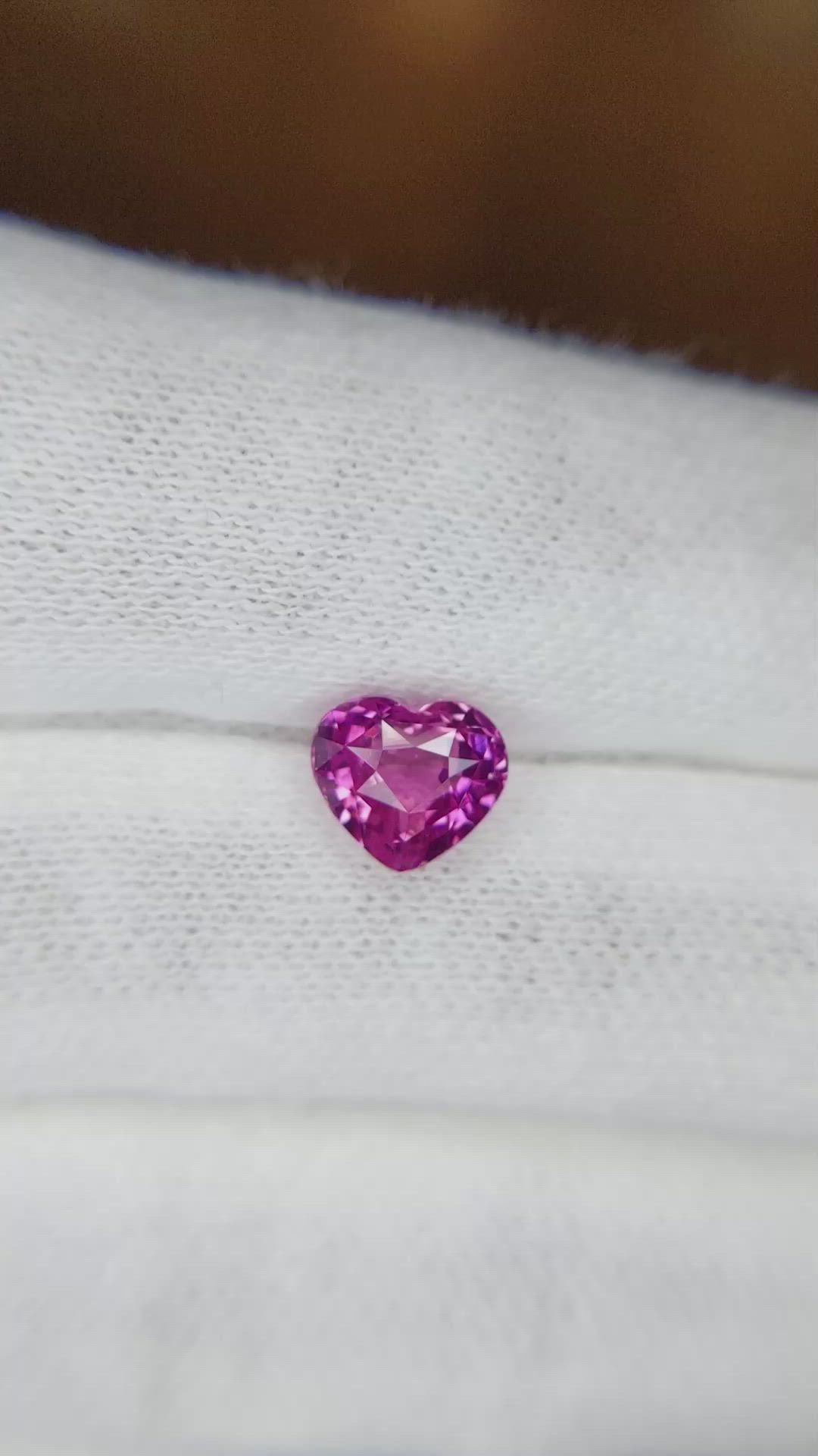 2.02 Ct. Pink Sapphire from Ceylon (Sri Lanka) Size Video