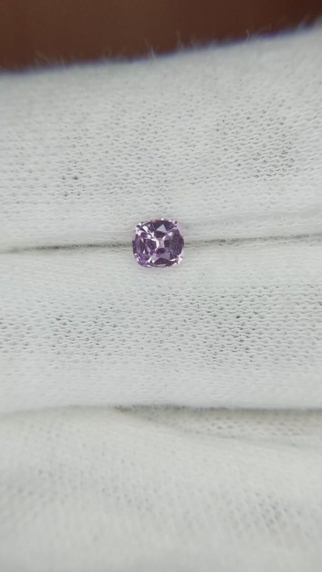 0.48 Ct. Pink Sapphire from Ceylon (Sri Lanka) Size Video