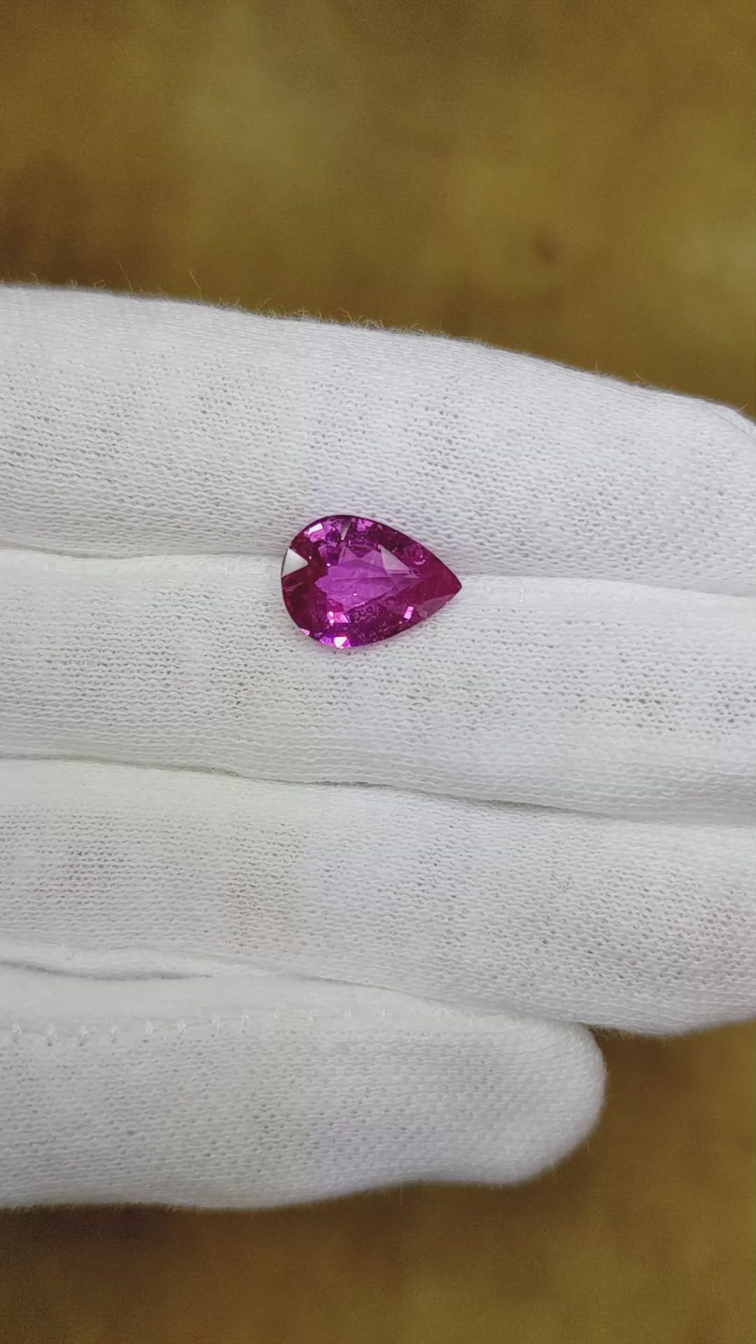 4.02 Ct. Pink Sapphire from Madagascar Size Video